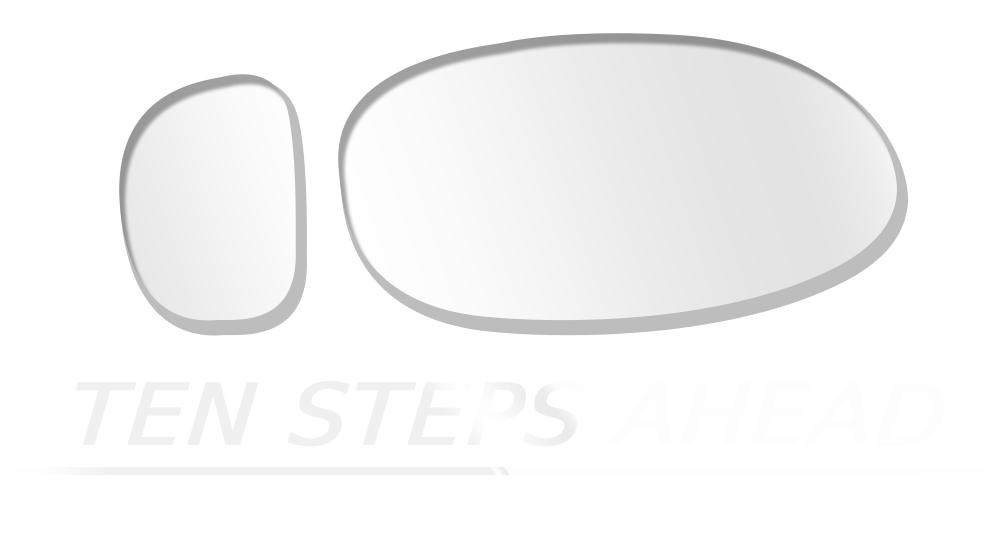 Ten Steps Ahead Logo